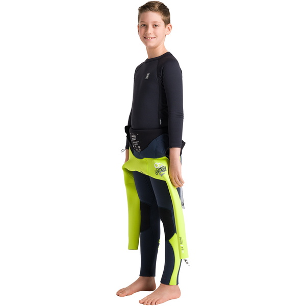 2026 C-Skins Junior HDI Skins Long Sleeve Vest C-HDILSJC - Black